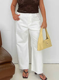 Fawcett Jeans White Curve