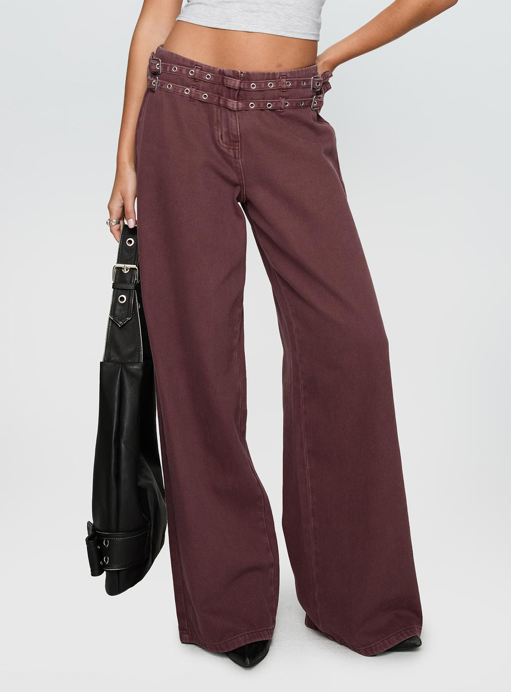 Baccarat Belted Pant Chocolate