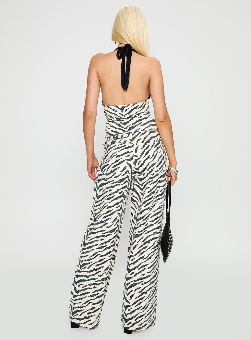 Paltrow Cargo Jeans Zebra