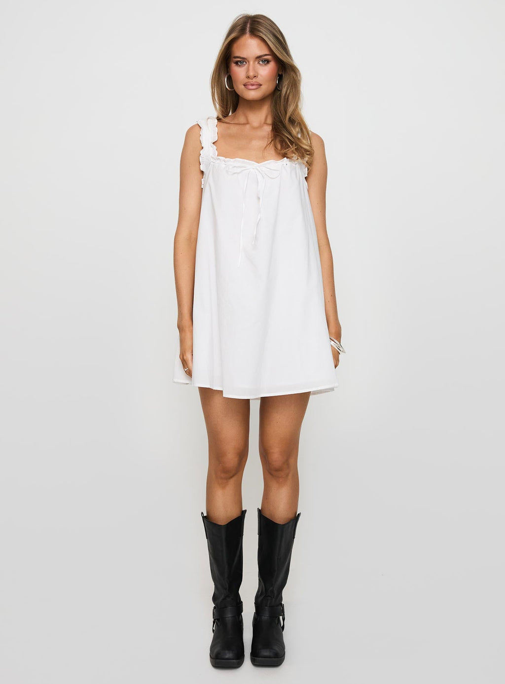 Swing Mini Dress Stripe