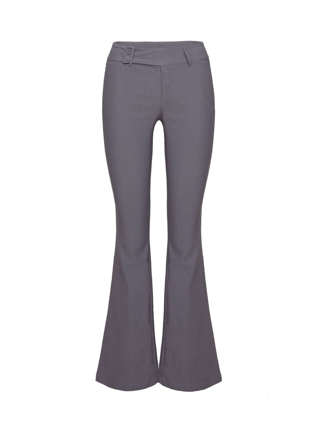 Kinkirk Flared Pants Grey Tall
